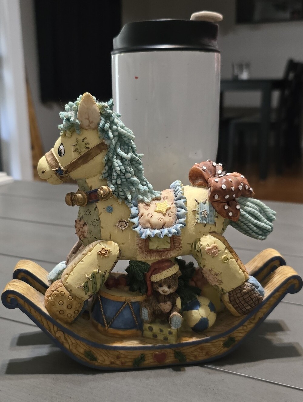 Vintage Patchwork Christmas Pony